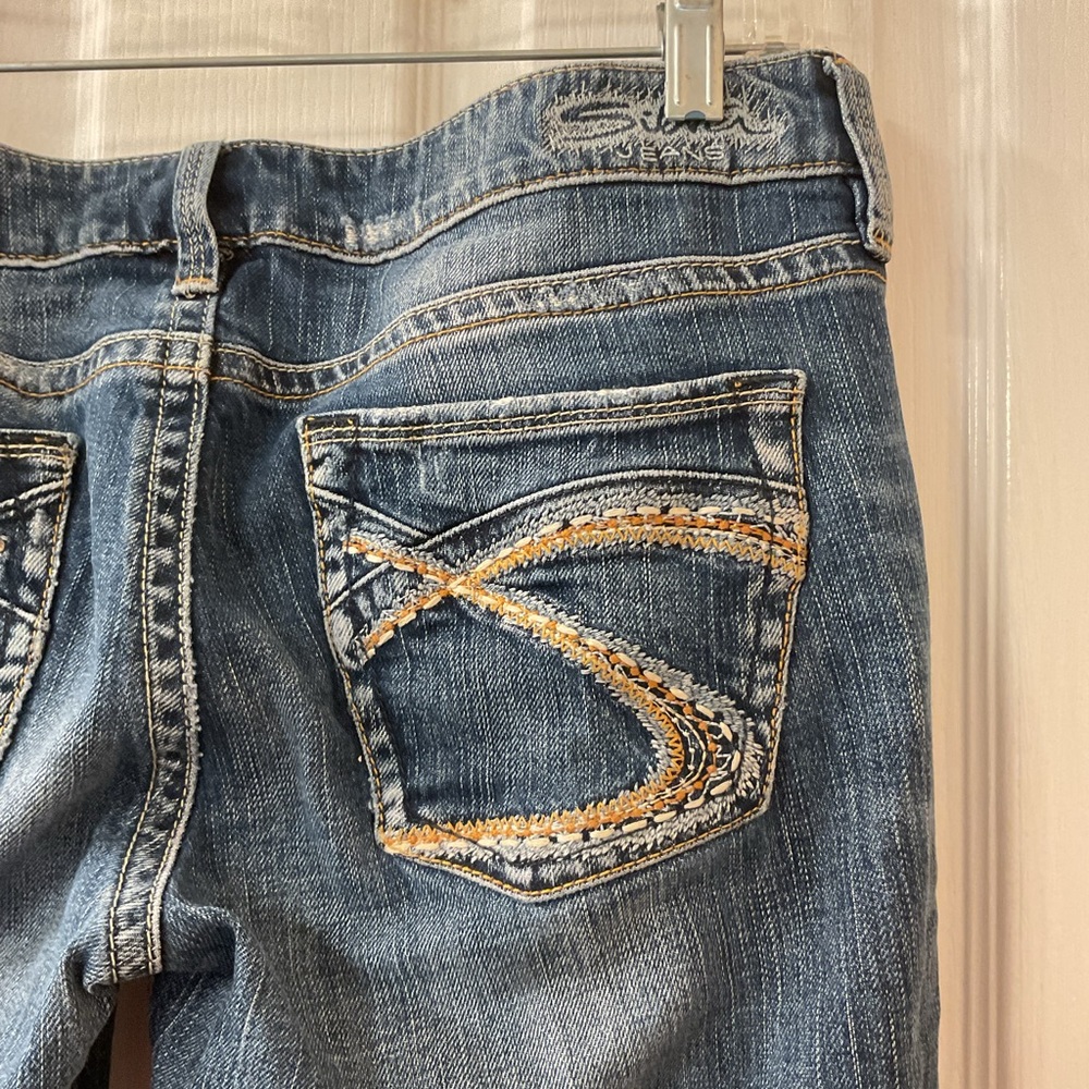 Low Rise Silver Jeans Bootcut - Picture 3 of 4